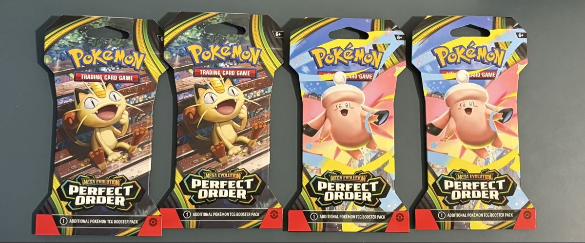 Pokémon Carte collezionabili: 4 x Perfect Order Sleeved Booster - Eng – Nuovo e nell'imballaggio originale da Seewen SZ venduto da Pokeace93