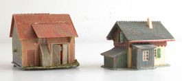 Faller Mühle und Bahnwärterhaus zu Spur H0