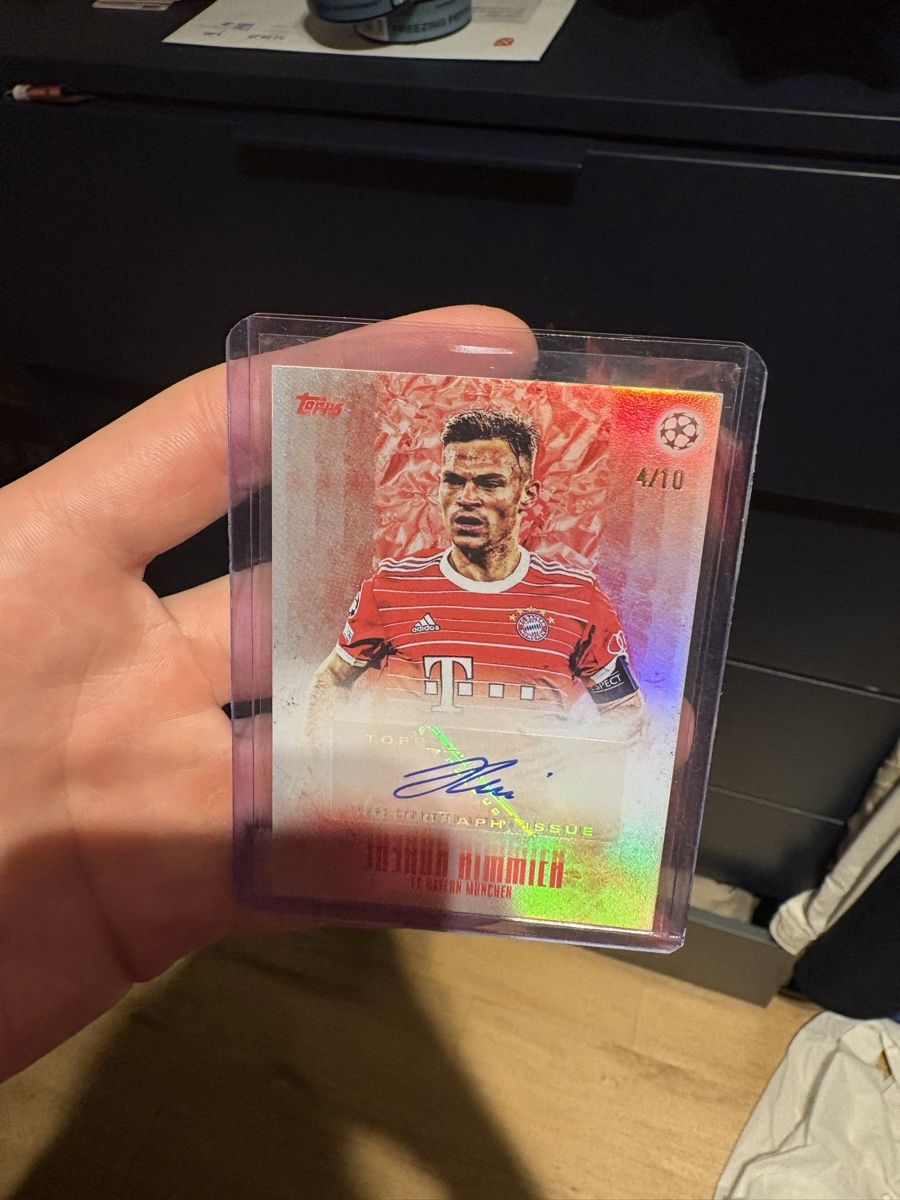 Cartoline: Joshua Kimmich /10 Topps Auto – Nuovo (secondo la descrizione) da Bern venduto da Janis.a
