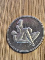 "Sex Mark" Souvenir Münze 6 Mark Gedenkmünze - selten - unz.