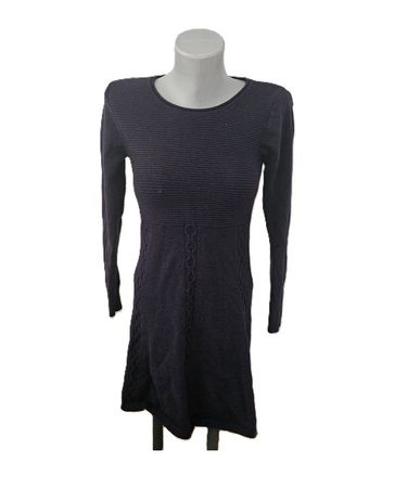 Million X Kleid Gr. 38 Strick dunkelblau