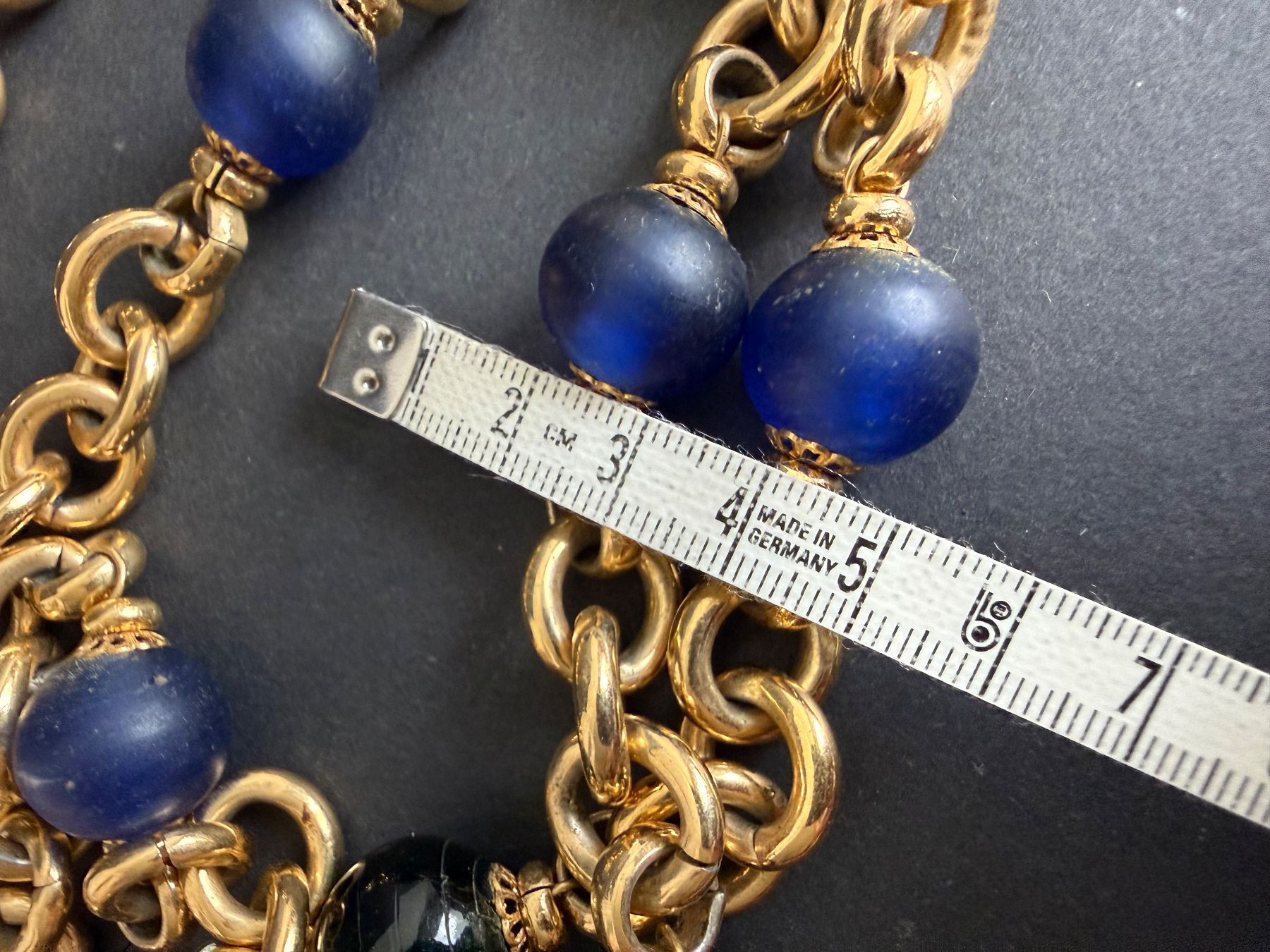 Murano Catenine: Vintage Kette mit Murano Glass – Usato da Spiegel b. Bern venduto da Rogger72 3