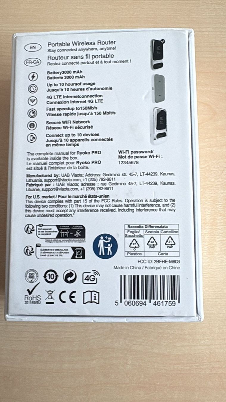Modems & Router: 4G LTE WIFI Router – Neu und originalverpackt aus Wangen b. Olten von Hba2 1