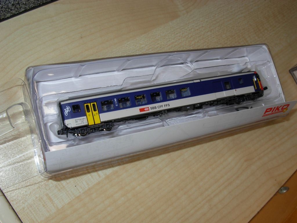 Piko Modellini di ferrovie: N: SBB Steuerwagen BDt – Nuovo e nell'imballaggio originale da Oberrieden venduto da Hobbyschiff 1