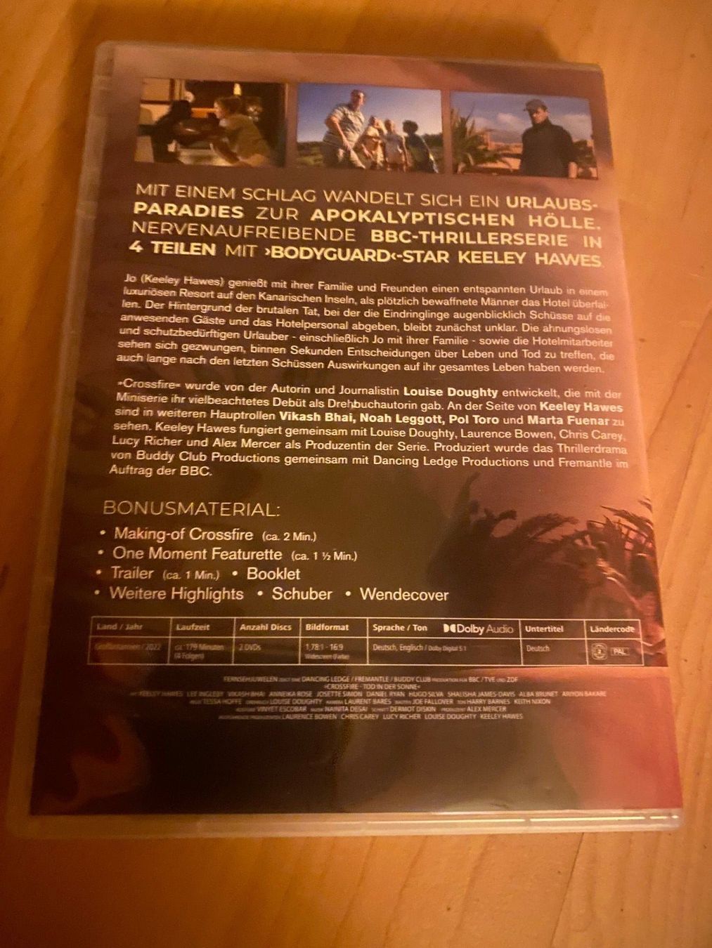 Tutti i DVDs: Crossfire - Mini Thriller Serie – Usato da Riemenstalden venduto da engels_z 1