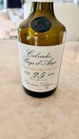 Calvados Pays d'Auge 25 ans Christian Drouin angebrochen