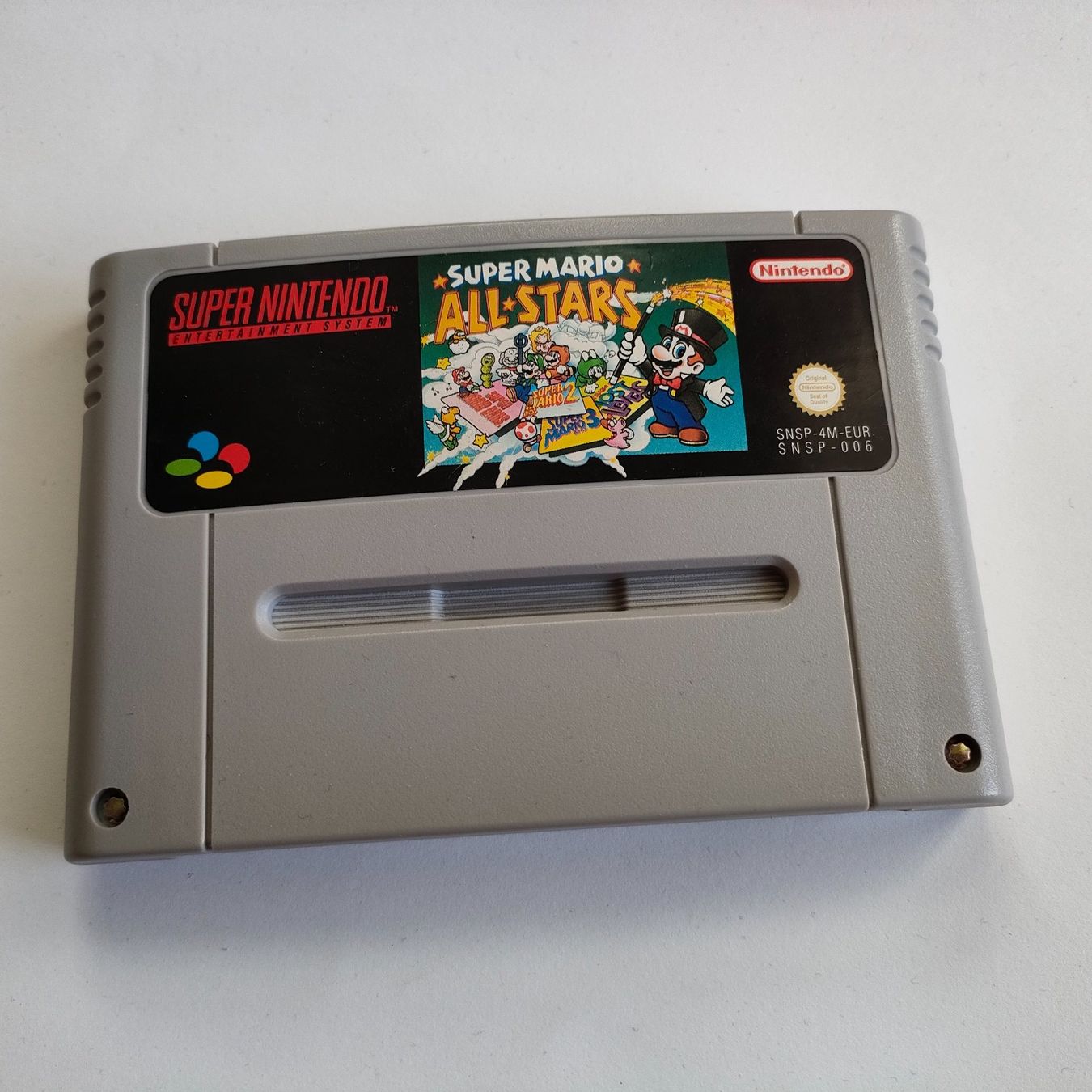Nintendo Giochi: Super Mario All Stars - SNES – Usato da Zürich venduto da Mephisto87