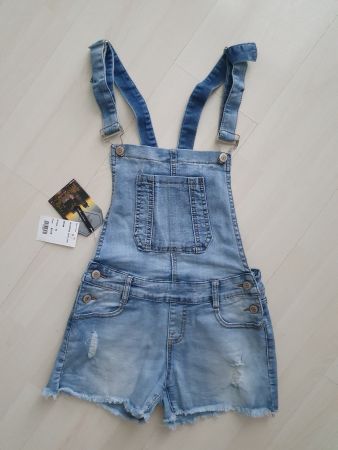 Jeans Latzhose Gr XS Denim *neu* v. New Yorker