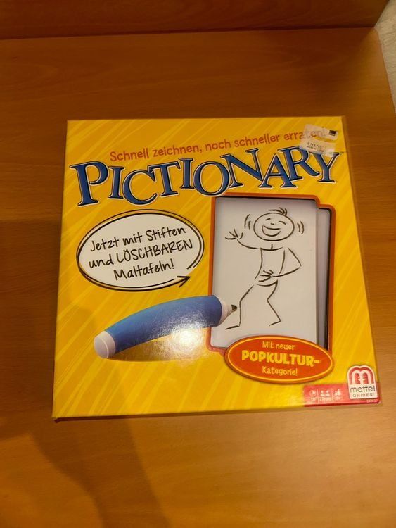 Mattel Spiele: Pictionary – Gebraucht aus Luzern von silvermarket_v2
