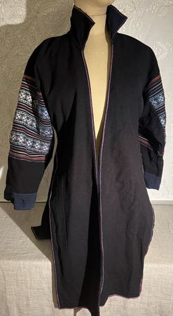 Veste des tribus Hmong Tissage main teinture  Taille S