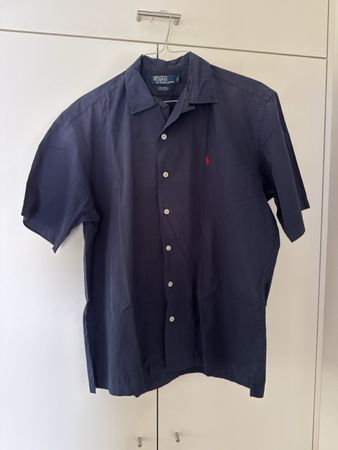 Polo Ralph Lauren Herrenhemd Grösse L dunkelblau