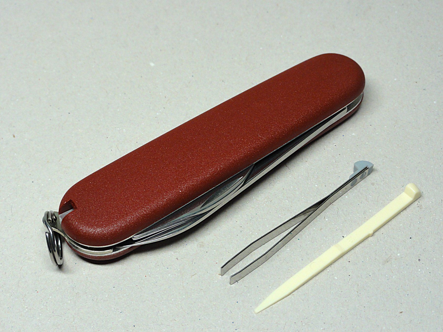 Victorinox Taschenmesser: Victorinox Bantam / Rot 84 mm "EcoLine" ZECK – Gebraucht aus Solduno von albimicio 3