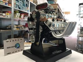 Hemi Dragster Engine ModellMOTOR Top Zustand, selten! 1:6
