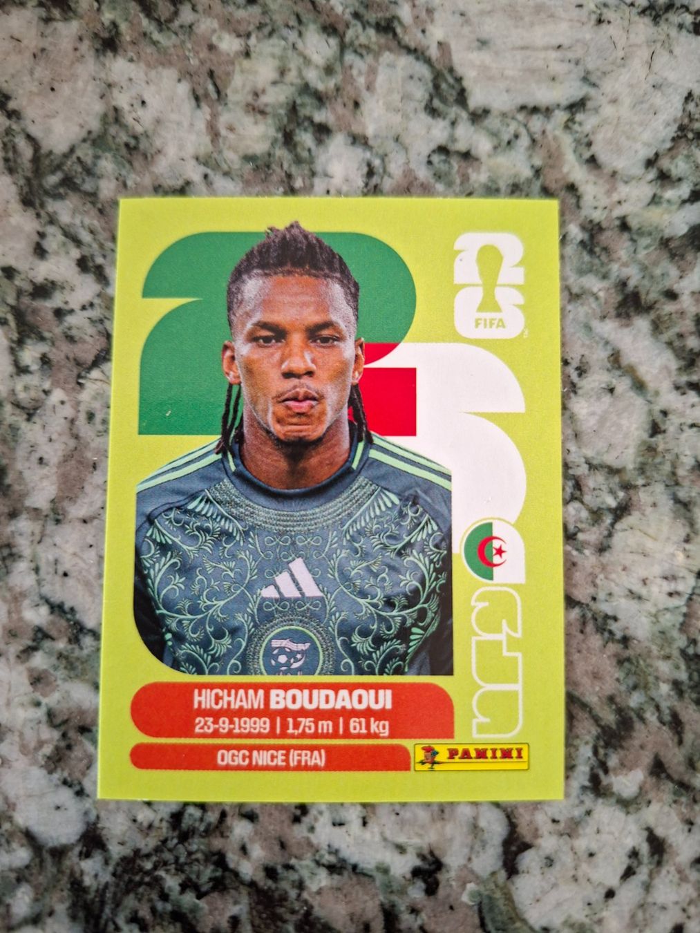 Panini Cartes à collectionner: Panini WM 2026 ALG 10 Hicham Boudaoui – Neuf (Voir description) à Balterswil par Steineparadies