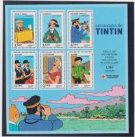 Timbres personnages bd TINTIN.