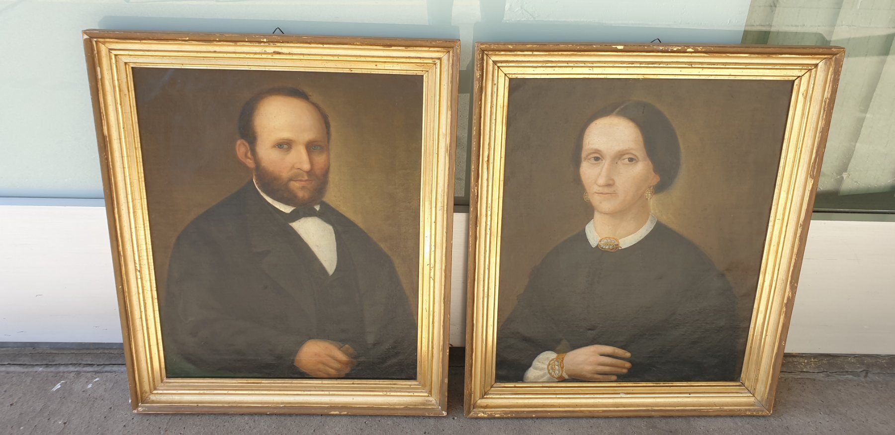 Dipinti: 2 antike Portraits – Usato da Emmen venduto da magelan