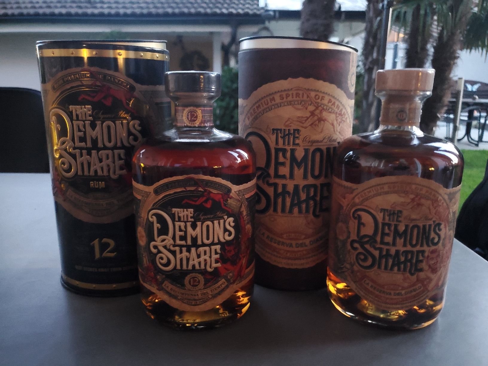 Bevande alcoliche: The Demon's Share Original Rum + 12 Jahre Rum – Nuovo e nell'imballaggio originale da Waltenschwil venduto da Andy.Z01 1