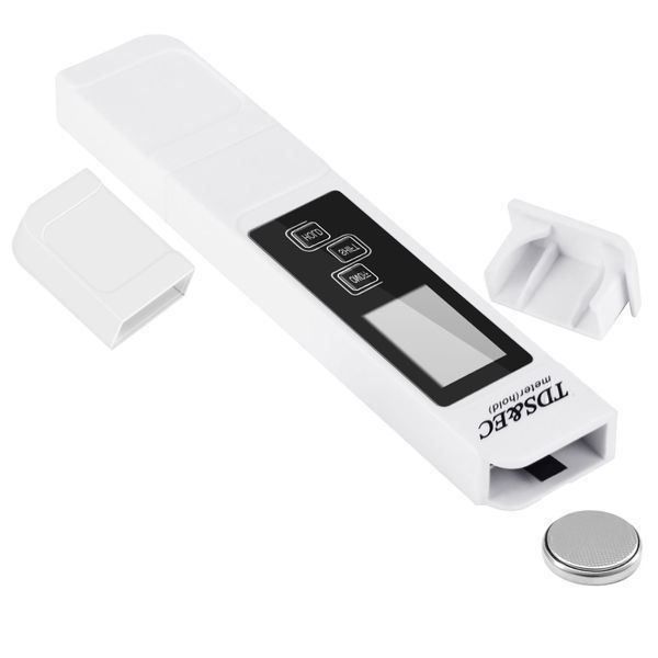 GeeRic 3-in-1 Wasserqualitätstester - TDS, EC & Temperatur Messgerät Für Trinkwasser & Pool