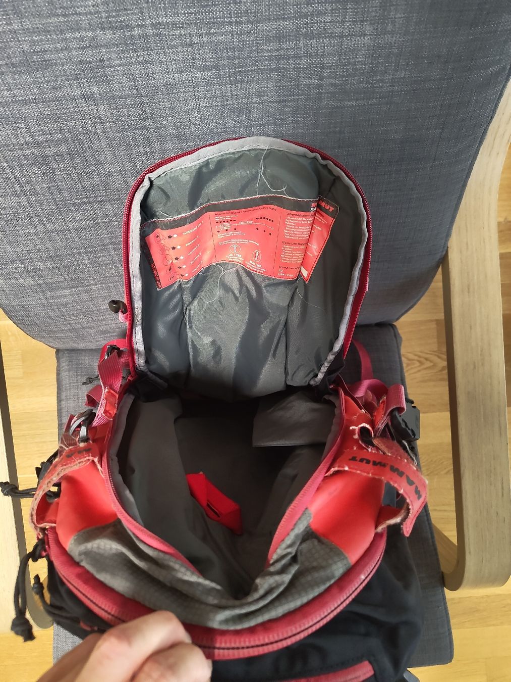 Mammut Rucksäcke: Mammut Rucksack rot/schwarz respect 30l – Gebraucht aus Bern von n.habegger 2