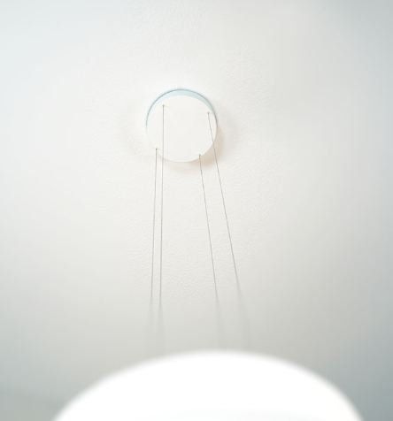 Lampade: Maigrau Pendelleuchte Schirm weiss – Usato da Rothenburg venduto da Lampenoutlet 2