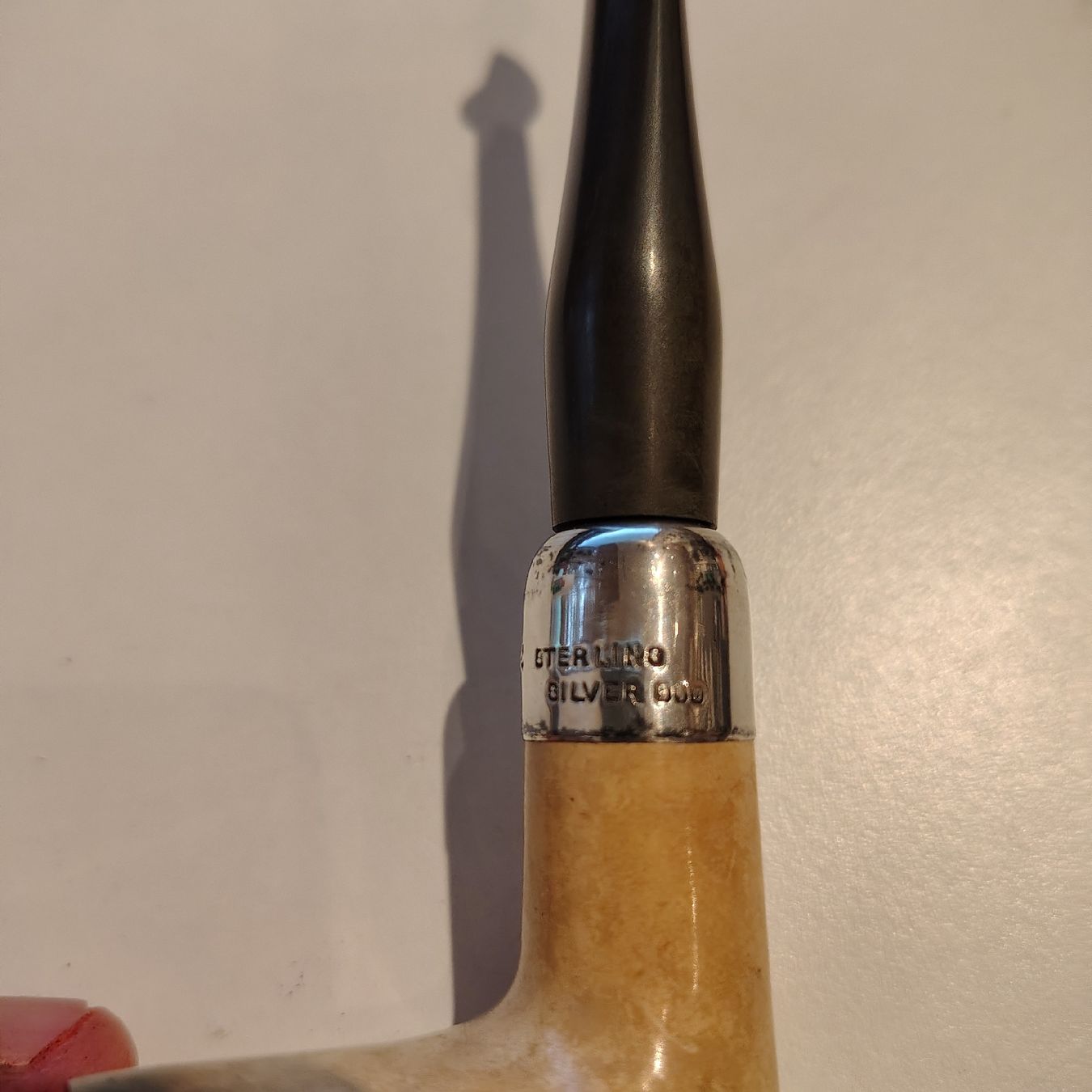 Pipe & Accessori: Petersen Dublin .925 Silver Mount Meerschaum Pipe – Usato da maroggia venduto da tondo_Music 2
