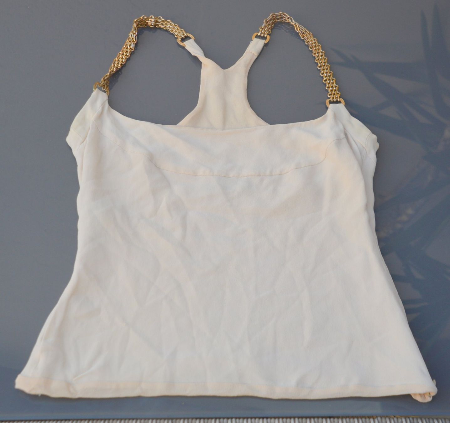 Versace Top: Seidentop Versace top en soie .S – Usato da Collonges venduto da arashee 1