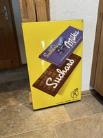 Milka Suchard Schokolade Emailschild Reklameschild Schild