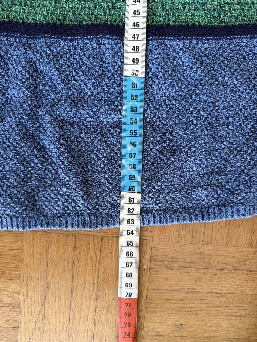 Maglioni & Felpe: Strickpullover blau/grün meliert gestreift Gr. 48 – Usato da Aarau venduto da Tam6 9