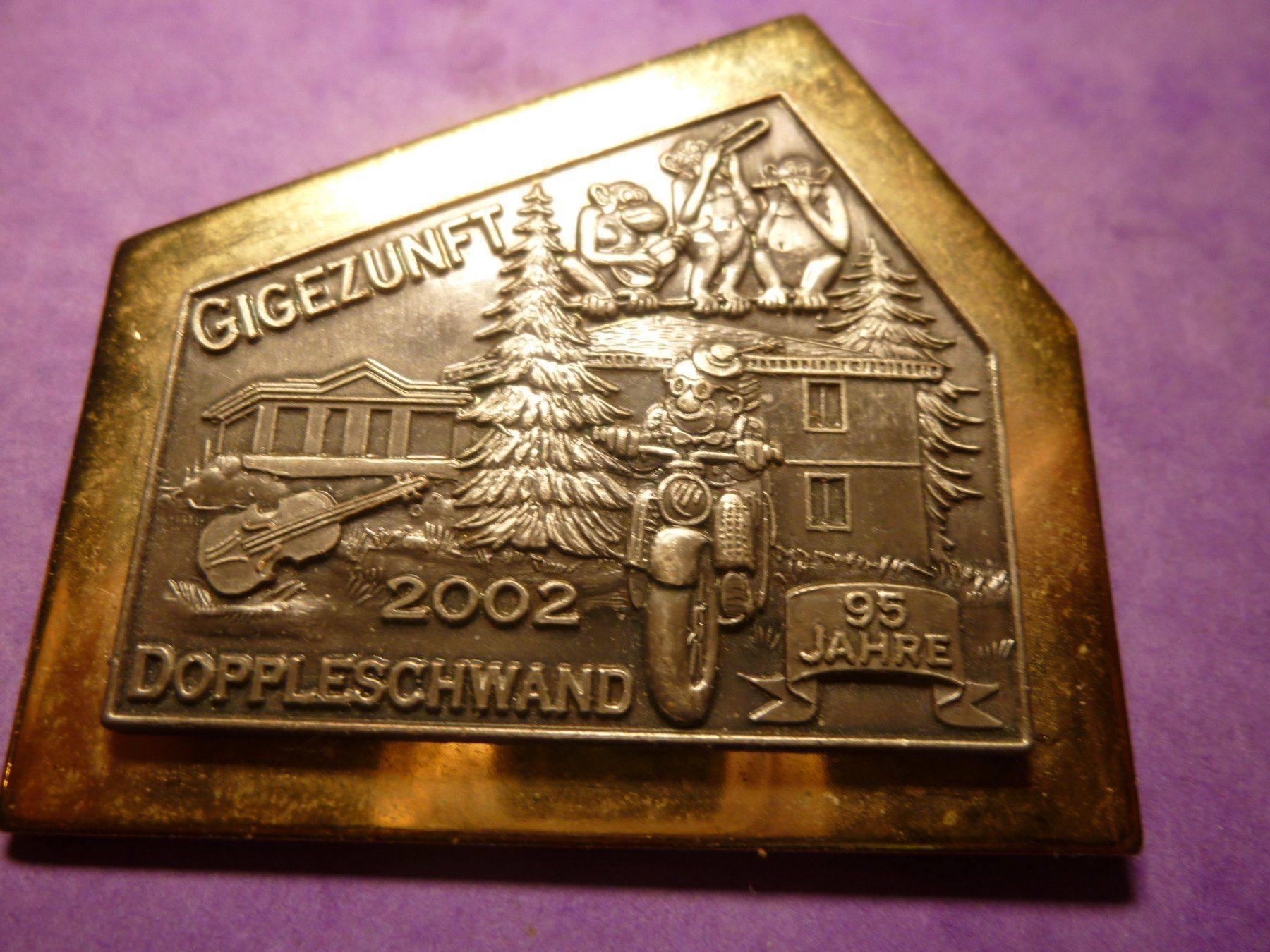 Plaketten & Abzeichen: DOPPLESCHWAND 2002 GOLD – Gebraucht aus Ried (Muotathal) von Mandarin02