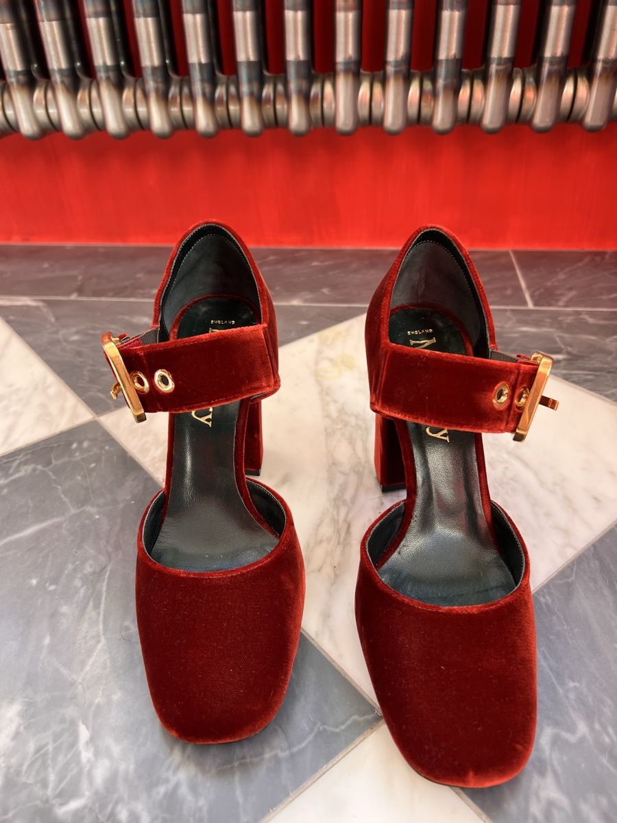 Mulberry Scarpe da donna: MULBERRY Samt Pumps Gr. 38 – Nuovo (secondo la descrizione) da Zürich venduto da car_x52z 2