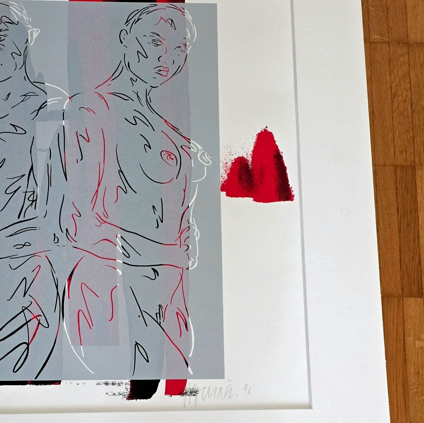 Grafica & Litografie: Michael Lucerne  - Farbserigrafie - handsigniert&nummeriert – Usato da Reinach BL venduto da Pendling 6