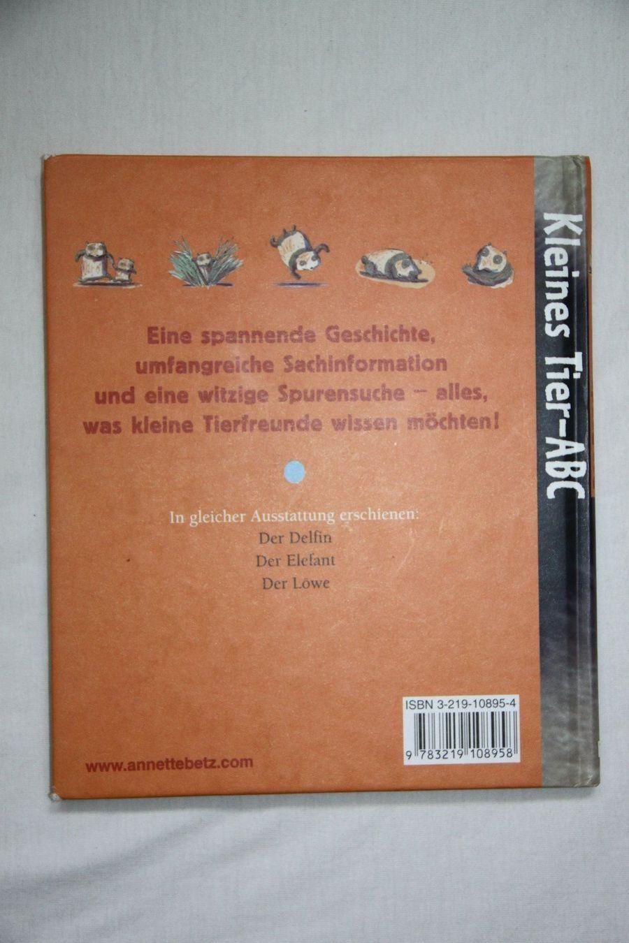 Libri: Kleines Tier-ABC (Der Panda) – Usato da Walterswil SO venduto da Jerry_maus 1