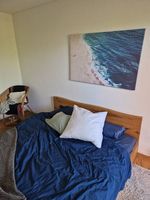 Leinwandbild Meer Strand von oben guter Zustand