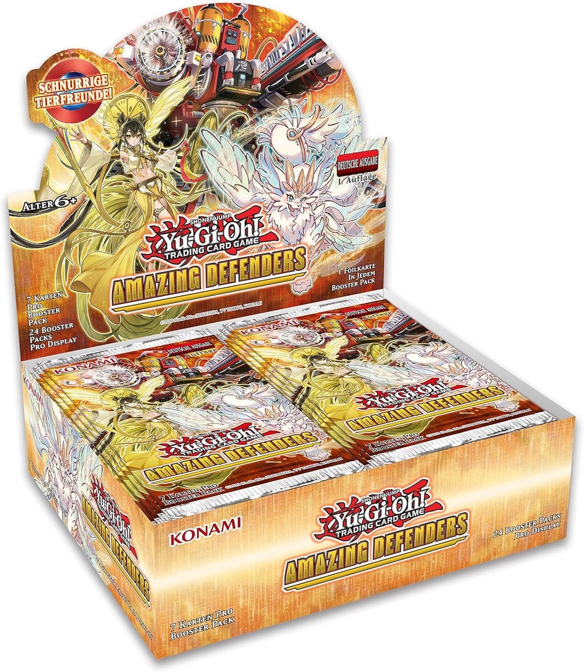 Yugioh Carte collezionabili: Yu-Gi-Oh! Amazing Defenders Display DE – Nuovo e nell'imballaggio originale da Basel venduto da LegacyLink