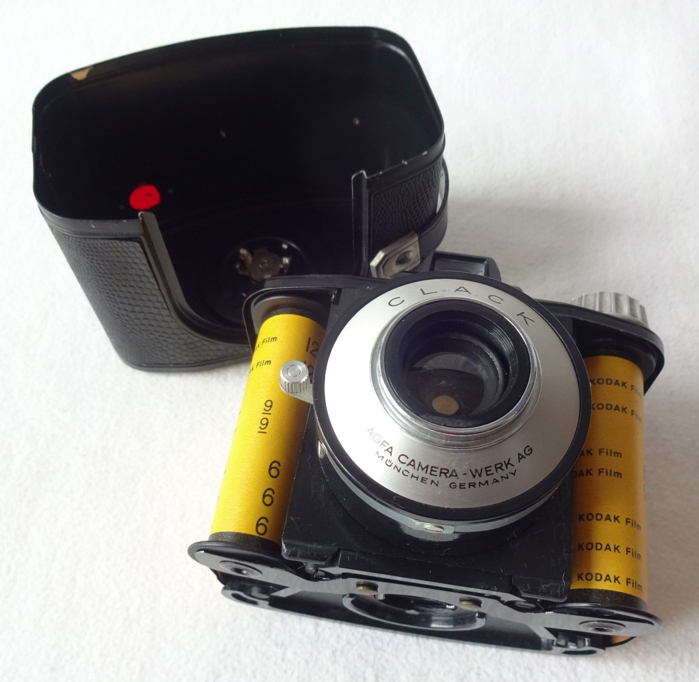 Agfa Kamera: AGFA Clack / Rollfilmkamera ca. 1960 – Gebraucht aus St.Gallen von Paddington11 2