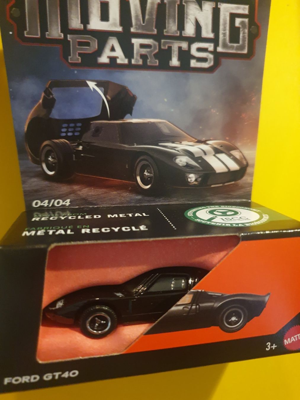 Matchbox Modellini d'auto: Matchbox FORD GT40 – Nuovo e nell'imballaggio originale da Oftringen venduto da Rotor 4