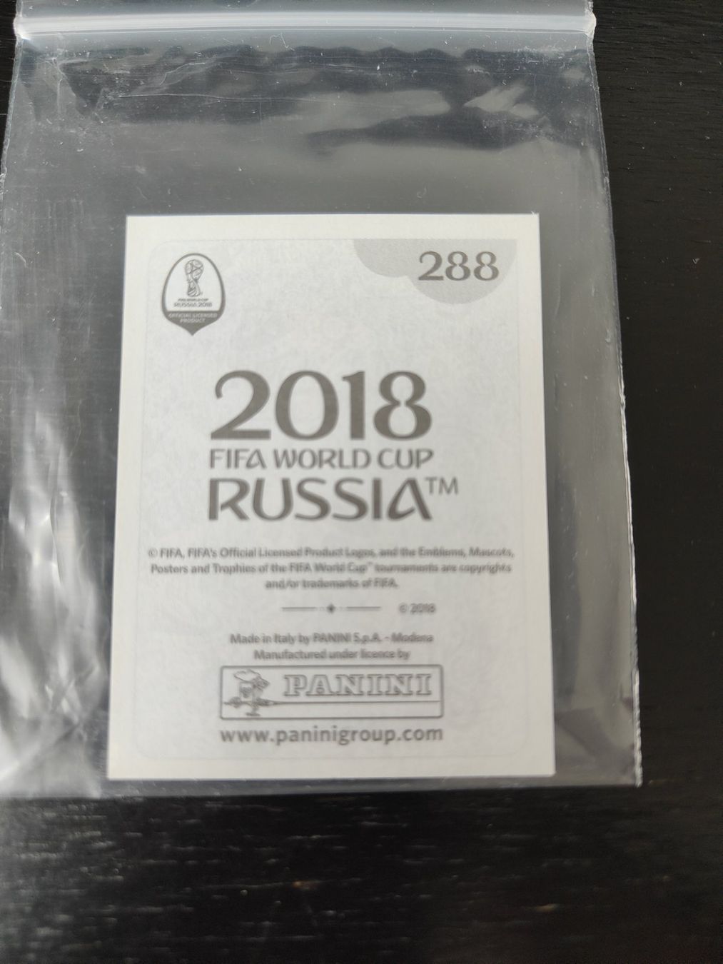 Panini Carte collezionabili: Messi Sticker 2018 – Nuovo (secondo la descrizione) da Ettingen venduto da flo1988 1