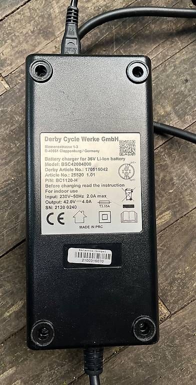 Caricabatterie: Derby Ladegerät für e-Bikes – Usato da Bottmingen venduto da bun_97h7 2