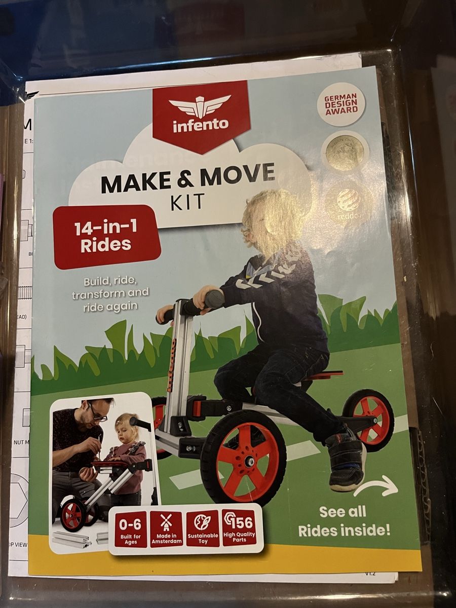Veicoli per bambini: Trottinett / Dreirad / Infento Make & Move Kit – Usato da Uster venduto da Baracuda04 3