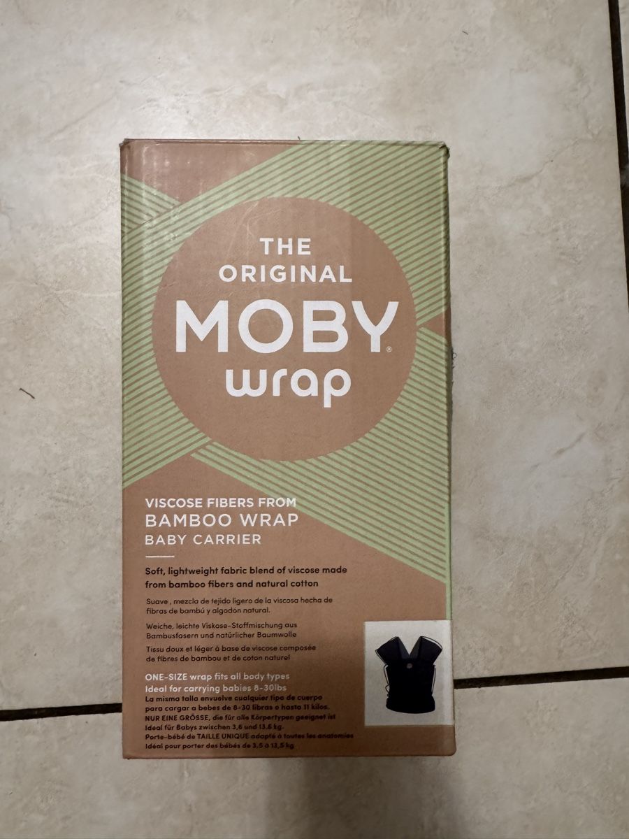 Moby Wrap Marsupi portabebè: Tragetuch  – Nuovo (secondo la descrizione) da Rupperswil venduto da GINGA-TYRESE 1