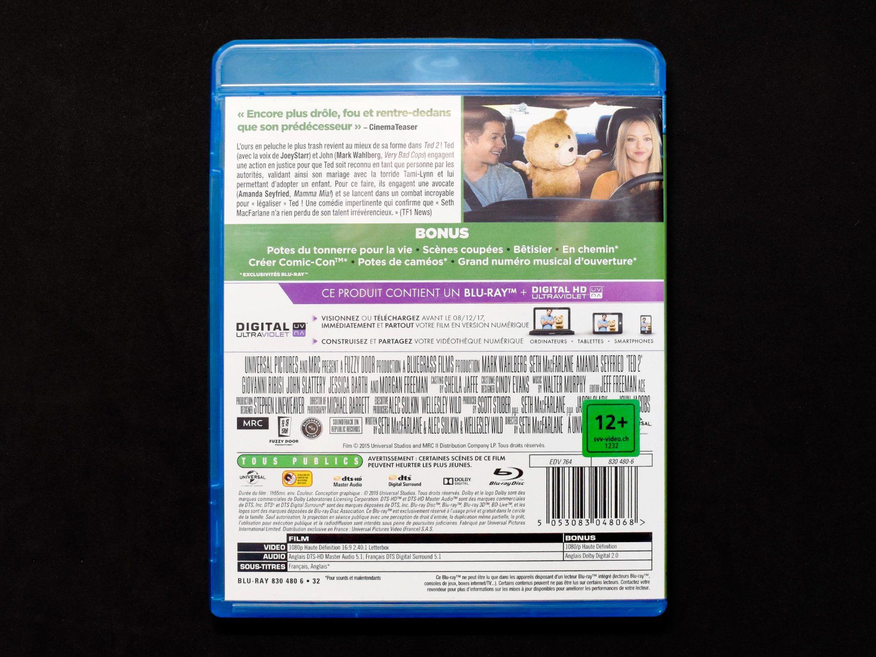 Tutti i DVDs: Ted 2 (Blu-Ray) – Usato da Belmont-sur-Yverdon venduto da bichet02 1