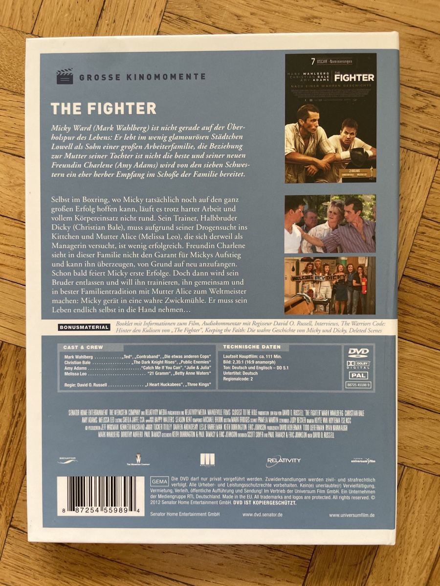 Tutti i DVDs: The Fighter - DVD - Top Zustand! – Usato da Zürich venduto da Mr.Mauri83 1