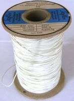 Modellbaukabel weiss, 0.10 mm2 Litzenquerschnitt, ab 5 m