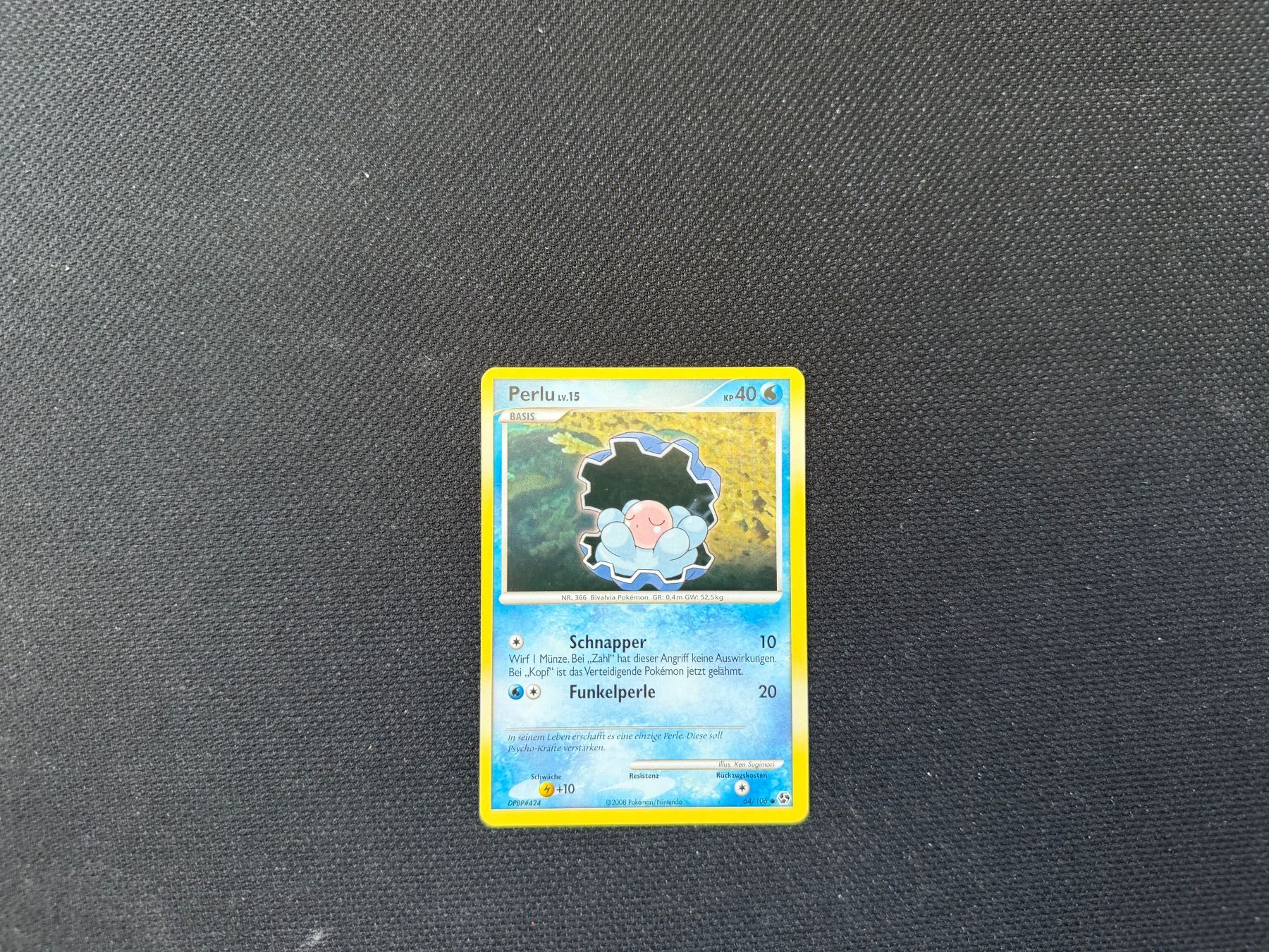 Pokémon Carte collezionabili: Perlu 64/106 – Usato da Zürich venduto da mountainwizard00