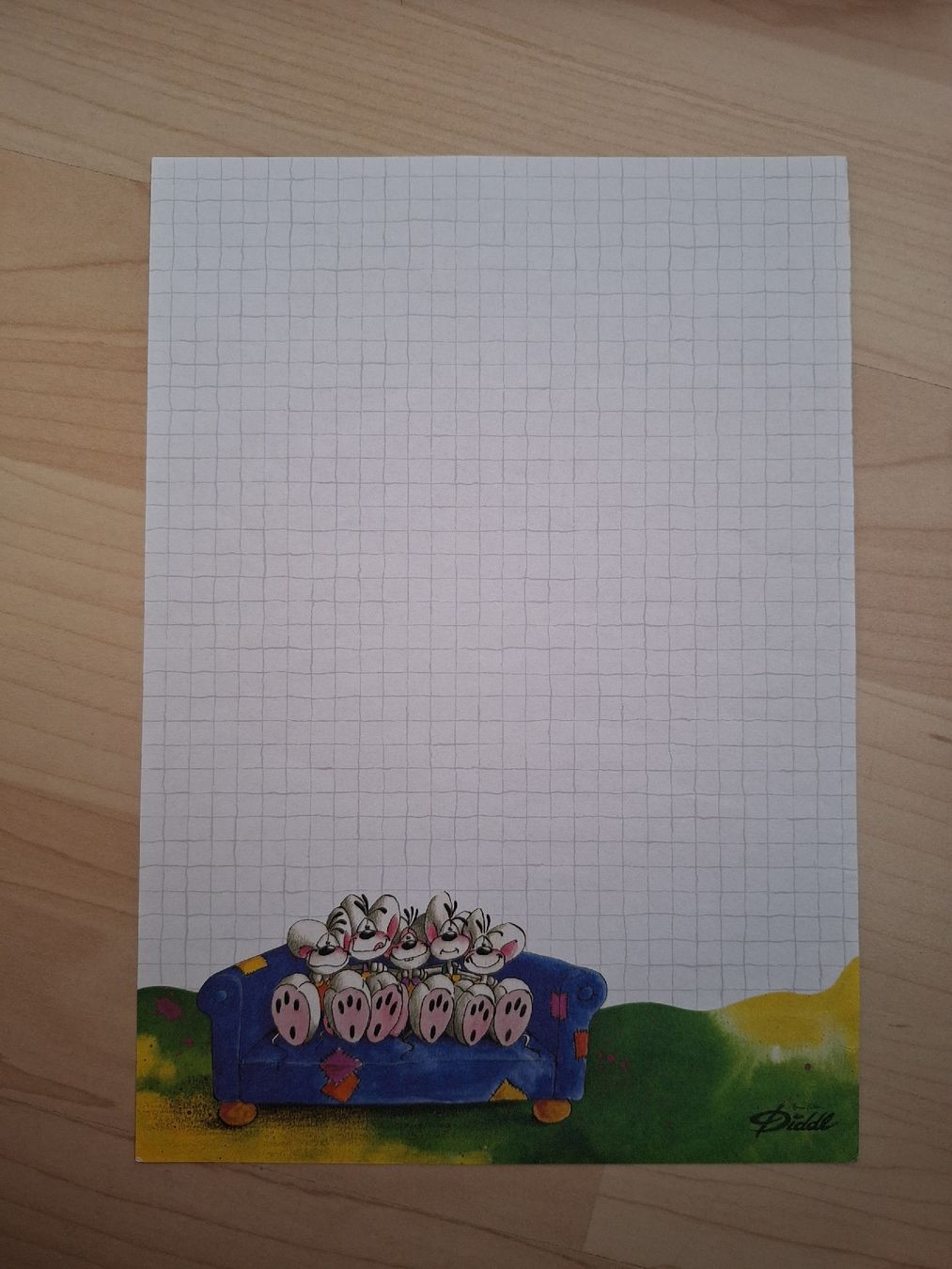 Carta: Diddl Blatt Nr. 75 A5 – Usato da Wanzwil venduto da chlinih93