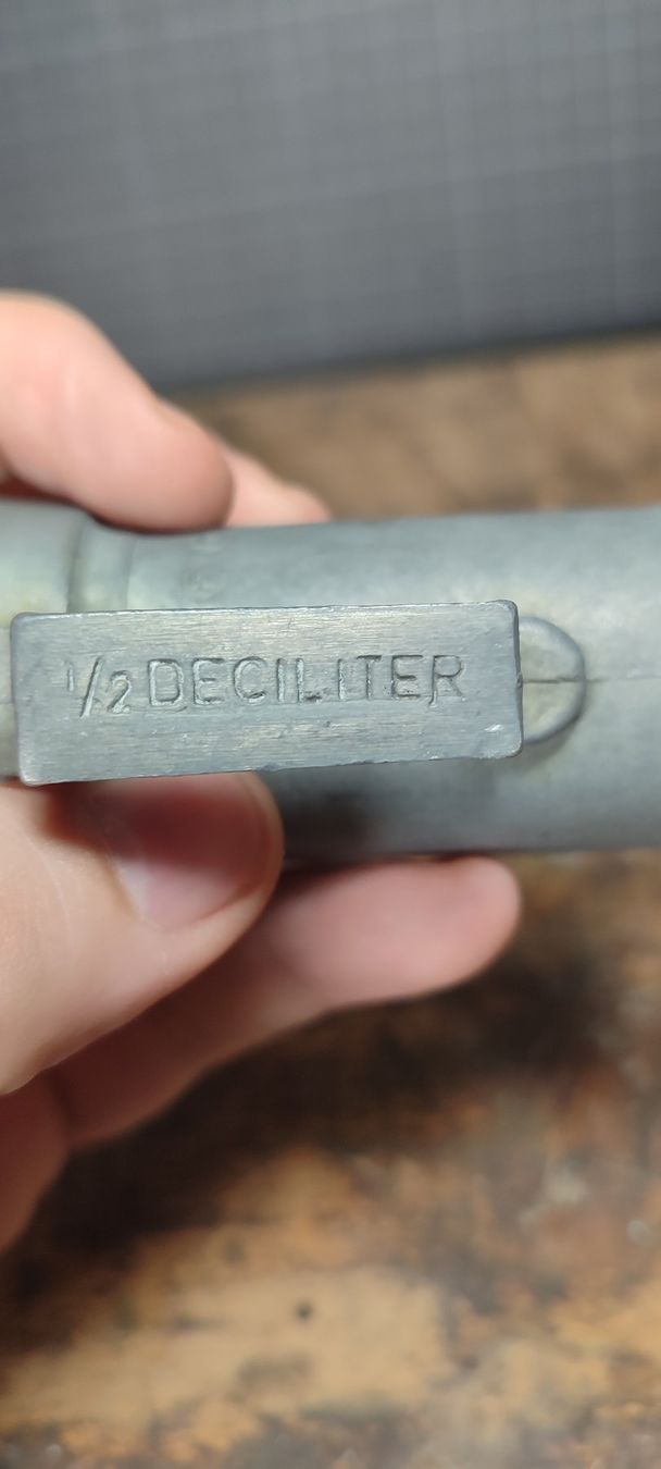 Misurare: Wunderschönes kleines Mass 1/2 Deciliter – Usato da Gelterkinden venduto da MYSTOREFORYOU4460 2