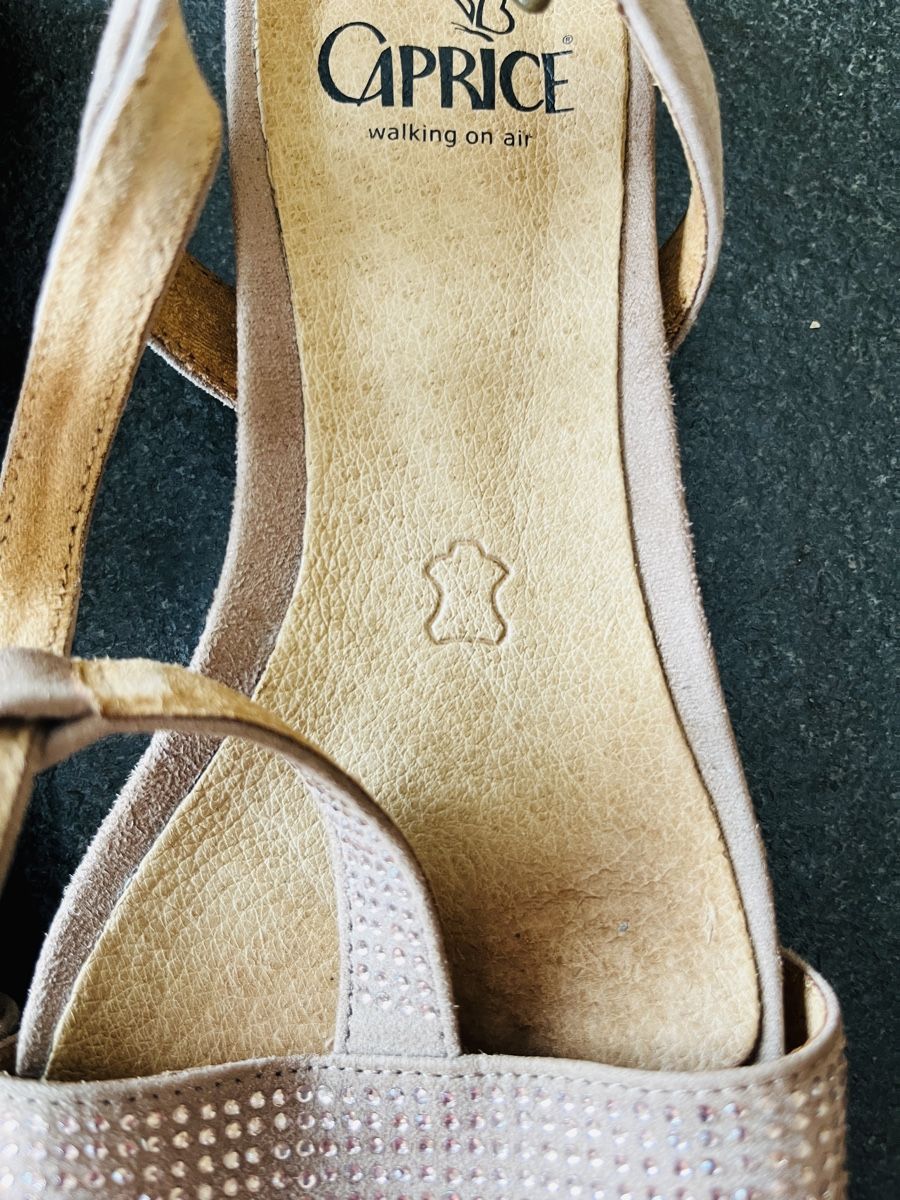 Damenschuhe: leichte Sandalen Leder Rosatonig Gr 37 – Gebraucht aus Ittigen von franzis6 1