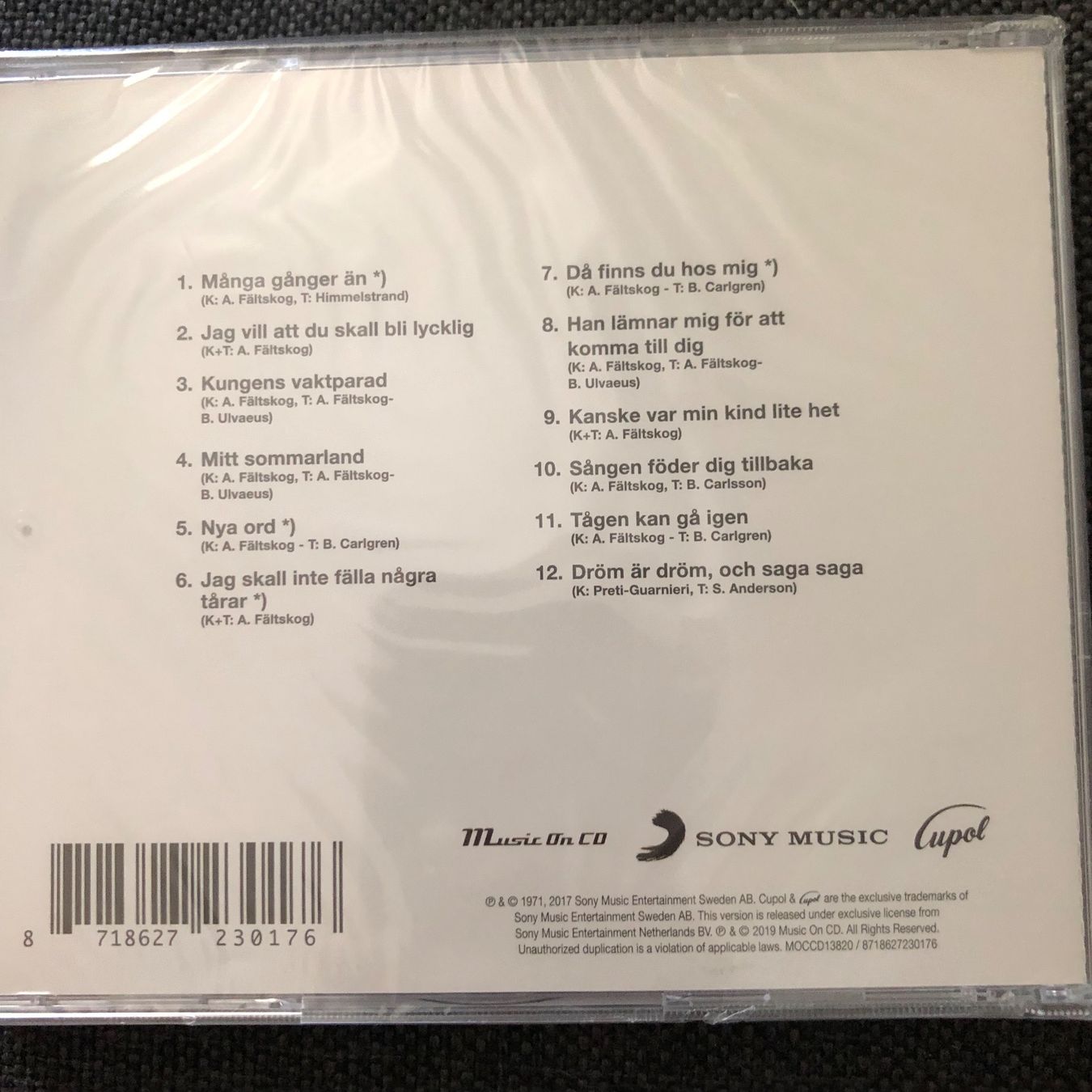 CD: Agnetha Fältskog (ABBA) versiegelte CD – Nuovo e nell'imballaggio originale da Spreitenbach venduto da Esprit20 1