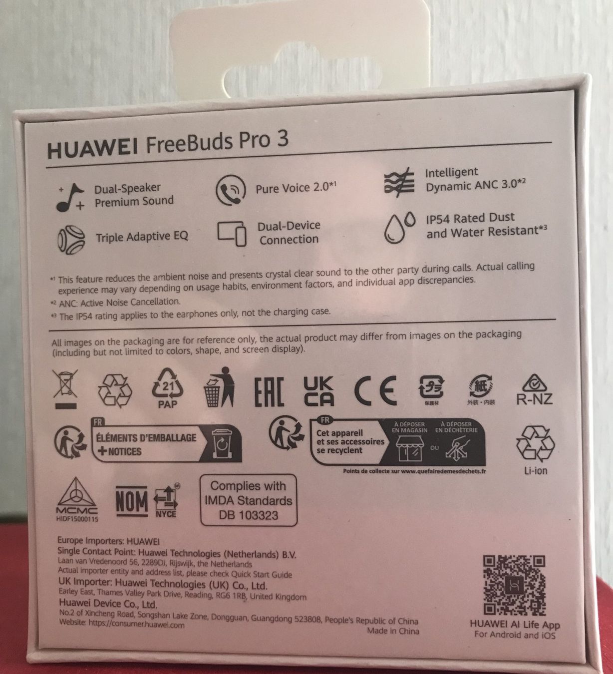 Cuffie: HUAWEI FreeBuds Pro 3 – Nuovo e nell'imballaggio originale da Cully venduto da Forninho 1