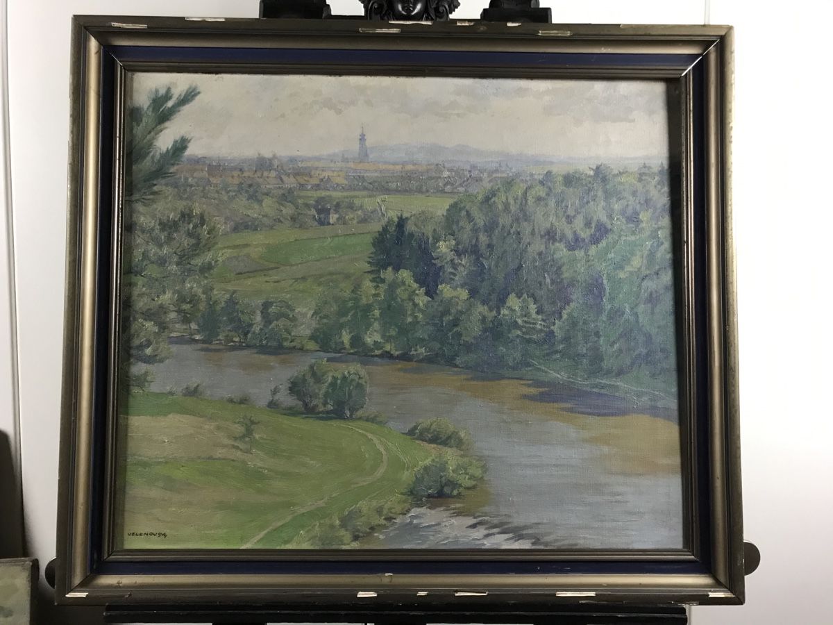 Tableaux: VELENOVSKY JOSEF 1887-? – D'occasion à Wolfhalden par SecondAntique 1